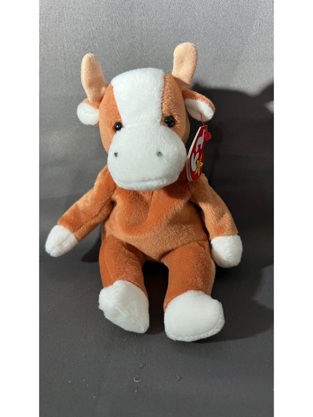 Ty Beanie Babies Dairy The Cow Plush Collectible Toy With Tag